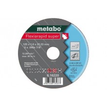 Metabo Flexiarapid Super Tarcza tnąca 180x1,6x22,23 inox, TF 41 616226000