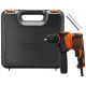 Black & Decker BEH550K-QS Schlagbohrmaschine (17Nm/550W) walizka