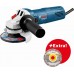 BOSCH GWS 750-125 PROFESSIONAL szlifierka kątowa, 1x dysk diamentowy 060139400D