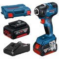 BOSCH GDR 18V-200 Aku klucz udarowy L-Case, 2x GBA 18V 4,0Ah, GAL 18V-40 06019J2107 BOSCH GDR 18V-200 Aku klucz udarowy L-Case, 2x GBA 18V 4,0Ah, GAL 18V-40 06019J2107