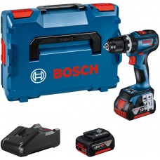 BOSCH GSB 18V-90 C PROFESSIONAL Wiertarko-wkrętarka udarowa, 2x 5.0Ah, L-BOXX 06019K6106