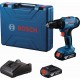 BOSCH GSB 183-LI PROFESSIONAL Akumulatorowej wiertarko-wkrętarce, 2x 2,0 Ah 06019K9100