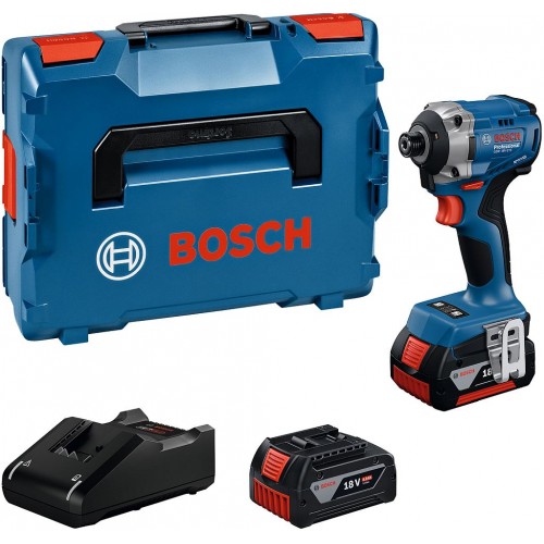 BOSCH GDR 18V-215 PROFESSIONAL Klucz udarowy, 2x GBA 4.0Ah, L-BOXX 06019N2002