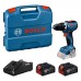 BOSCH GSR 18V-65 PROFESSIONAL Wiertarko-wkrętarka, 2× GBA 4.0Ah, L-case 06019N3231