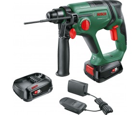 BOSCH UniversalHammer 18V Akumulatorowy młot, 2x 18V 2.5Ah+AL 1820 06039D6003