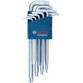 BOSCH Zestaw kluczy Torx (9 rozm.) 1600A01TH4 BOSCH Zestaw kluczy Torx (9 rozm.) 1600A01TH4