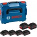 BOSCH 4 akumulatory ProCORE18V 4.0Ah + 2 akumulatory ProCORE18V 8.0Ah 1600A02