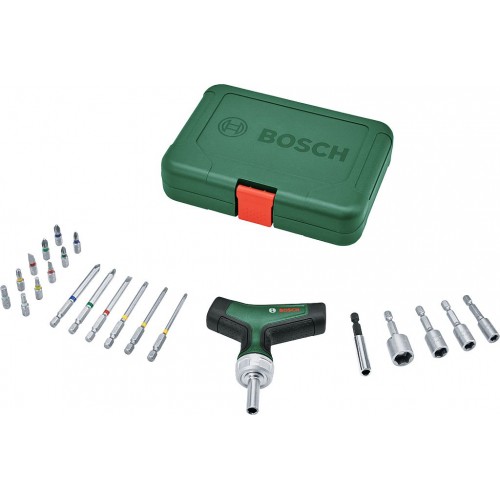 BOSCH Wkrętak z grzechotką (z rękojeścią typu T) 1600A02Z9T