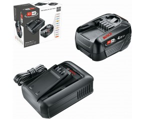 BOSCH Starter Set 18V (1 akumulator 4,0 Ah + ładowarka AL 18V-44) 1600A031T6