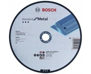 BOSCH Standard for Metal Straight Cutting Disc 230 mm, 22.23 mm 2608619770
