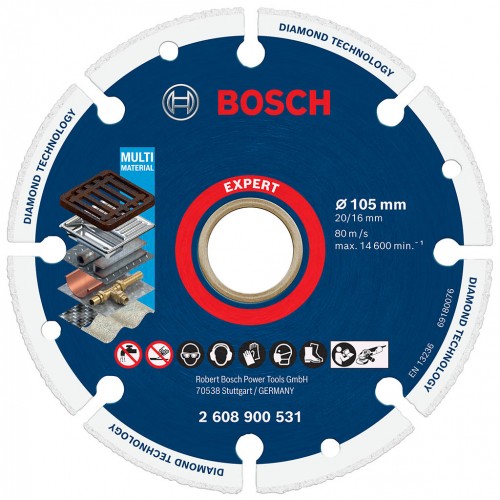 BOSCH Tarcza tnąca EXPERT Diamond Metal Wheel 105 x 20/16 mm 2608900531