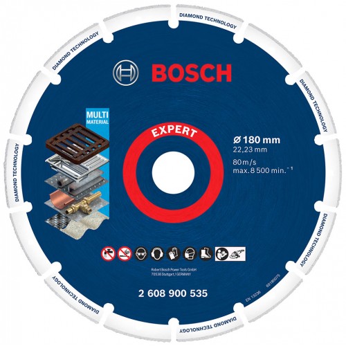 BOSCH Tarcza tnąca EXPERT Diamond Metal Wheel 180 x 22,23 mm 2608900535