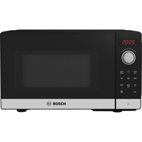Bosch Serie 2 Wolnostojąca kuchenka mikrofalowa 44 x 26 cm Stal szlachetna FFL023MS2