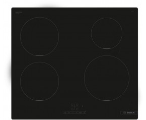 Bosch Serie 4 Płyta indukcyjna 60 cm Czarny, montaż nablatowy, płyta bez listew