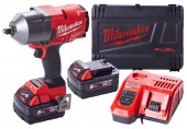 Milwaukee M18 FHIWP12-502X Klucz udarowy 2x5.0 Ah, HD Walizka 4933459693