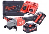 Milwaukee M18 FHSAG125XB-552X Szlifierka kątowa 125 mm 2x5.5 Ah, HD Walizka 4933471079