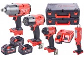 Milwaukee M18 FPP4G3-553X Zestaw narzędzi 4933492528