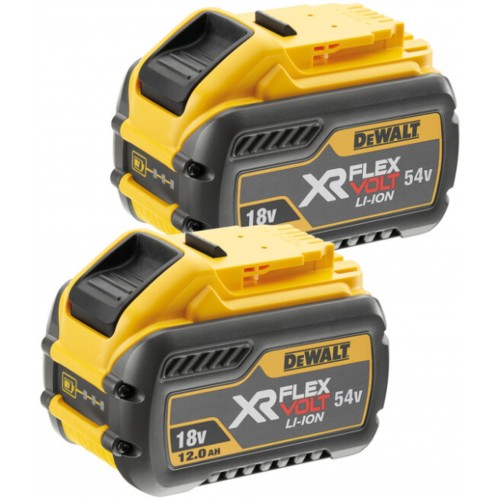 DeWALT DCB548Y2 Zestaw 2x akumulator FlexVolt XR (4,0Ah/12,0Ah/54V/18V)