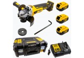 DeWALT DCG405P3 Aku Szlifierka kątowa 125mm XR (18V/3x5,0Ah) Tstak