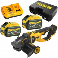 DeWALT DCG460X2 Szlifierka kątowa akumulatorowa XR FlexVolt (230mm/54V/2x9,0Ah) walizka