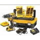 DeWALT DCK791D2T Wiertarko-wkrętarka akumulatorowa z akcesoriami 18V 2x2,0Ah 2000 obr/min