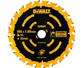 DeWALT DT10301 Tarcza pilarska Extreme 165 x 20 mm, 40 zębów