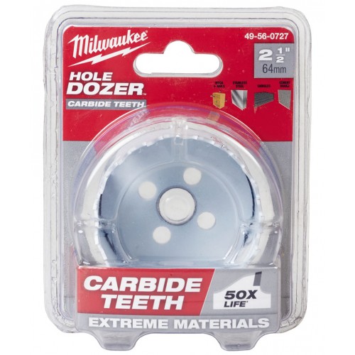 Milwaukee Hole Dozer Otwornice z węglikiem wolframu TCT (64mm) 49560727 Milwaukee Hole Dozer Otwornice z węglikiem wolframu TCT (64mm) 49560727