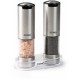 DOMO Zestaw elektrycznych młynków do przypraw DO3102