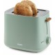 DOMO WOOD YOU Toster na 2 kromki, 1000 W, zielony, DO973T