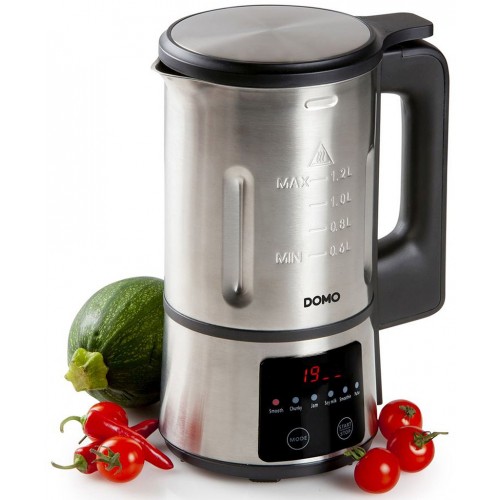 DOMO Automatyczna Maszyna do zupy o mniejszych wymiarach (1,2L/ 900W) DO727BL DOMO Automatyczna Maszyna do zupy o mniejszych wymiarach (1,2L/ 900W) DO727BL