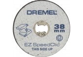 DREMEL EZ SpeedClic: tarcze tnące do metalu (pakowane po 5). 2615S456JC