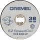 DREMEL EZ SpeedClic: tarcze tnące do metalu (pakowane po 5). 2615S456JC