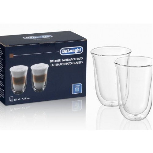 DeLonghi Szklanki do Latte macchiato 2 Szt DLSC312