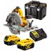 DeWALT DCS572P2 Aku Pilarka tarczowa 184mm XR 18V (2x5,0Ah) Tstak