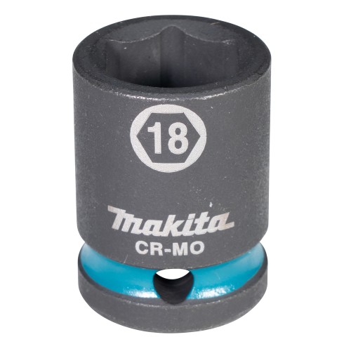 Klucz nasadowy Makita E-16140 1/2", kwadratowy, IMPACT CZARNY, 18mm