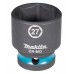 Makita E-16215 Klucz nasadowy 1/2", kwadratowy, IMPACT CZARNY, 27mm