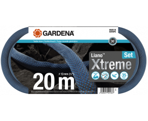GARDENA Liano Xtreme Wąż tekstylny (1/2"), 20 m zestaw 18470-20