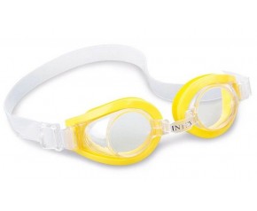 INTEX PLAY GOGGLES Okulary do pływania dla dzieci, żółte 55602