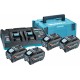 Makita 191U42-2 Zestaw Li-ion XGT 40V 4xBL4050F+1xDC40RB+Makpac