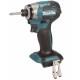 Makita DTD173Z Akum. wkrętarka udarowa 1/4" Li-ion LXT 18V bez aku