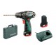 Metabo PowerMaxx SB Basic Akumulatorowa zakrętarka udarowa (2x2,0Ah/12V) 600385500