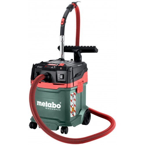 Metabo AS 36-18 M 30 PC-CC 30 L, 2x 18 V Akumulatorowy odkurzacz 602074850