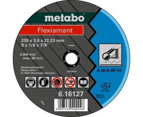 Metabo Flexiamant Tarcza tnąca 125 x 2,5 x 22,23 stal, TF 42 616310000