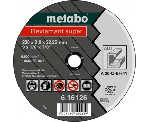 Metabo Flexiamant super Tarcza tnąca 125 x 2,5 x 22,23 aluminium, TF 41 616752000