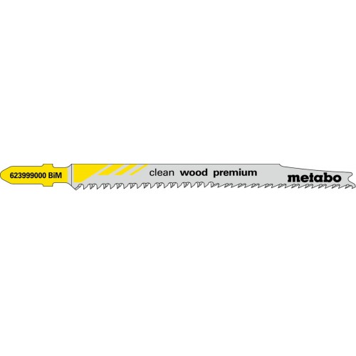 Metabo Brzeszczoty do pił szablastych „clean wood premium” 93/ 2,2 mm (5 szt.) 623999000