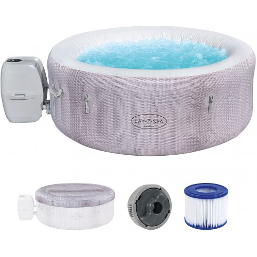 BESTWAY Lay-Z-Spa Cancun AirJet Jacuzzi dmuchane, 180 x 66 cm, 2-4 osoby 60003 BESTWAY Lay-Z-Spa Cancun AirJet Jacuzzi dmuchane, 180 x 66 cm, 2-4 osoby 60003