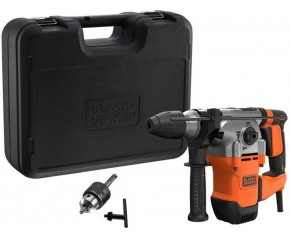 Black & Decker BEHS03K Młotowiertarka SDS-Plus (3,7J/1250W) walizka