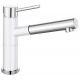 BLANCO Alta-S Compact Silgranit®Look Bateria kuchenna biała/chrom 515327