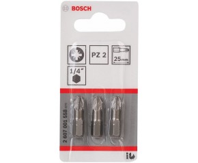 BOSCH Końcówka wkręcająca Extra Hart PZ 2, 25 mm 2607001558