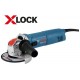 BOSCH GWX 19-125 S Professional Szlifierka kątowa 125mm, X-LOCK, 125mm, 1900W 06017C8002